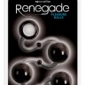 Чёрные анальные шарики Renegade Pleasure Balls