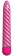 Розовый вибратор Sweet Swirl Vibrator - 21,3 см.