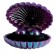 Перламутровые фиолетовые вагинальные шарики Opulent Lacquer Cote Pearls