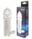 Закрытая прозрачная насадка Crystal sleeve - 12,8 см.
