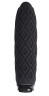 Чёрный фактурный мини-вибратор Luxe Compact Vibe Princess - 10,8 см.