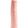 Телесный фаллоимитатор на присоске 11  Triple Density Cock - 25,4 см.