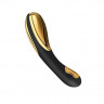 Премиум-вибромассажер Flamingo Rechargeable с нагревом  - 18 см.