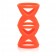 Набор оранжевых насадок на пенис Posh Silicone Lovers Cages