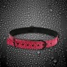 Розовый ремень на пояс для фиксации манжет Sinful Restraint Belt Small