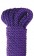 Фиолетовая веревка для фиксации Deluxe Silky Rope - 9,75 м.