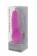 Розовый вибратор с широким основанием PURRFECT SILICONE CLASSIC MINI - 13 см.