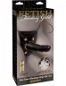 Женский страпон First Time Vibrating Strap-On Set с вибропулей для клиторальной стимуляции - 16,5 см.