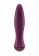 Вибратор-торпеда с кристалликами The Gem Purple - 16,6 см.
