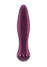 Вибратор-торпеда с кристалликами The Gem Purple - 16,6 см.
