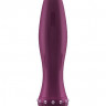 Вибратор-торпеда с кристалликами The Gem Purple - 16,6 см.