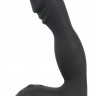 Черный перезаряжаемый вибростимулятор простаты Rechargeable Prostate Stimulator