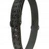 Чёрный ремень на пояс для фиксации манжет Sinful Black Restraint Belt Large