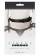 Чёрный ремень на пояс для фиксации манжет Sinful Black Restraint Belt Large