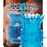 Насадка на пенис в виде распускающегося цветка SILICON TICKLER COCK RING