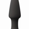 Черная анальная мини-пробка Mini Plug - 9 см.