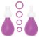 Фиолетовый набор для стимуляции груди