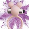 Розовое эрекционное виброколечко Emotions Minnie Light pink