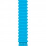 Синий вибромассажер FUNKY RIBBED VIBE - 15 см.