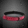 Розовый ремень на пояс для фиксации манжет Sinful Restraint Belt Large