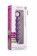 Фиолетовая анальная цепочка Wrick Purple - 18 см.