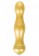 Вибратор Vibe Deluxe Gold - 16,5 см.