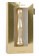 Вибратор Vibe Deluxe Gold - 16,5 см.