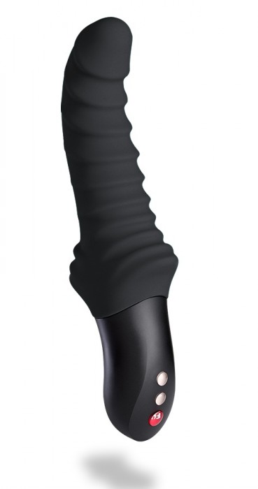 Чёрный пульсатор Stronic Drei - 23,9 см.