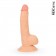 Телесный реалистичный фаллоимитатор Erowoman на присоске