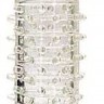 Закрытая прозрачная насадка на пенис Crystal Sleeve Faraon - 13,5 см.