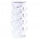 Прозрачная открытая насадка на пенис с шишечками BASICX TPR SLEEVE CLEAR 0.7INCH