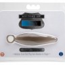 Анальная пробка среднего размера Finger Rimmers с кольцом - 10 см.