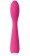 Ярко-розовый G-стимулятор IRIS Clitoral   G-spot Vibrator - 18 см.