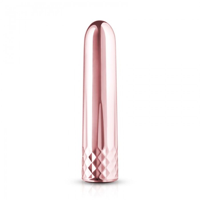 Розовый перезаряжаемый мини-вибратор Mini Vibrator - 9,5 см.