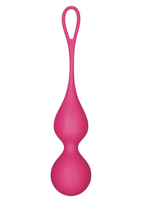 Розовые вагинальные шарики SPHERE II STIMULATING LOVEBALL
