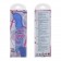 Голубой гнущийся вибратор 10-Function Silicone Pleasure Bendie Wavy G s - 17,8 см.