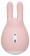 Розовый клиторальный стимулятор Love Bunny - 9,4 см.