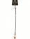 Чёрный с золотом стек Riding Crop - 67 см.