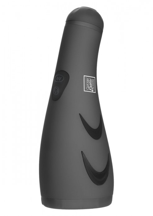 Серый мастурбатор с вибрацией APOLLO HYDRO POWER STROKER