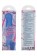 Голубой гнущийся вибратор Silicone Pleasure Bendie Ripple G s - 17,3 см.