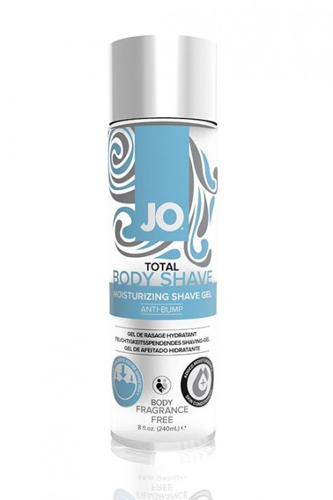 Гель для бритья и интимной гигиены JO TOTAL BODY SHAVE GEL - 240 мл.