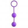 Фиолетовые вагинальные шарики Kegel Ball