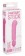 Розовый мини-вибратор с увеличенной головкой и рёбрами NEON FANTASY STICK PINK - 11 см.