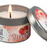 Массажная свеча LUST Strawberry - 50 мл.