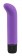 Фиолетовый вибратор с загнутым кончиком G-Spot Lover - 14,5 см.