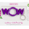 Фиолетовое эрекционное кольцо-брелок WOW Cockring