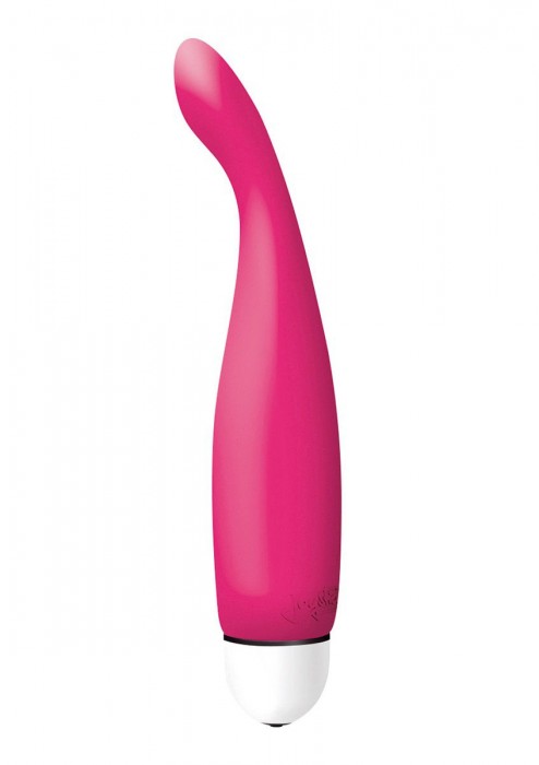 Розовый вибратор Findus Comfort - 15,7 см.