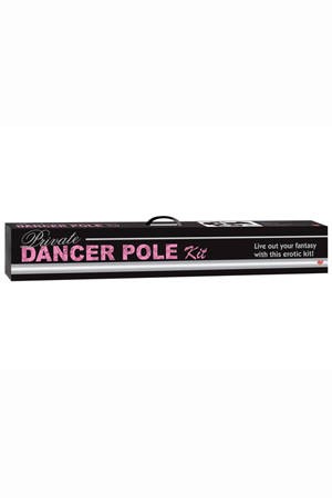 Танцевальный шест серебристого цвета Private Dancer Pole Kit