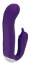 Фиолетовый вибратор Sweet Smile Purple Vibrator Hands-Free - 18 см.