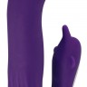 Фиолетовый вибратор Sweet Smile Purple Vibrator Hands-Free - 18 см.